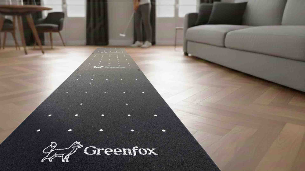 Greenfox Puttingbahn im Wohnzimmer