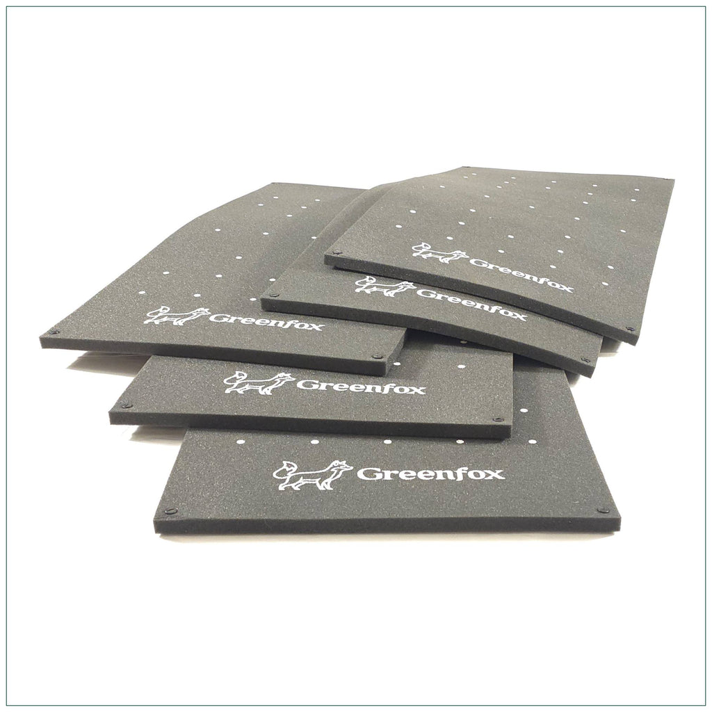 Greenfox Pro-Putt Advanced Puttingmatte, 500 cm, anthrazit-weiß, Material: Schaumstoff, Aufnahme 5