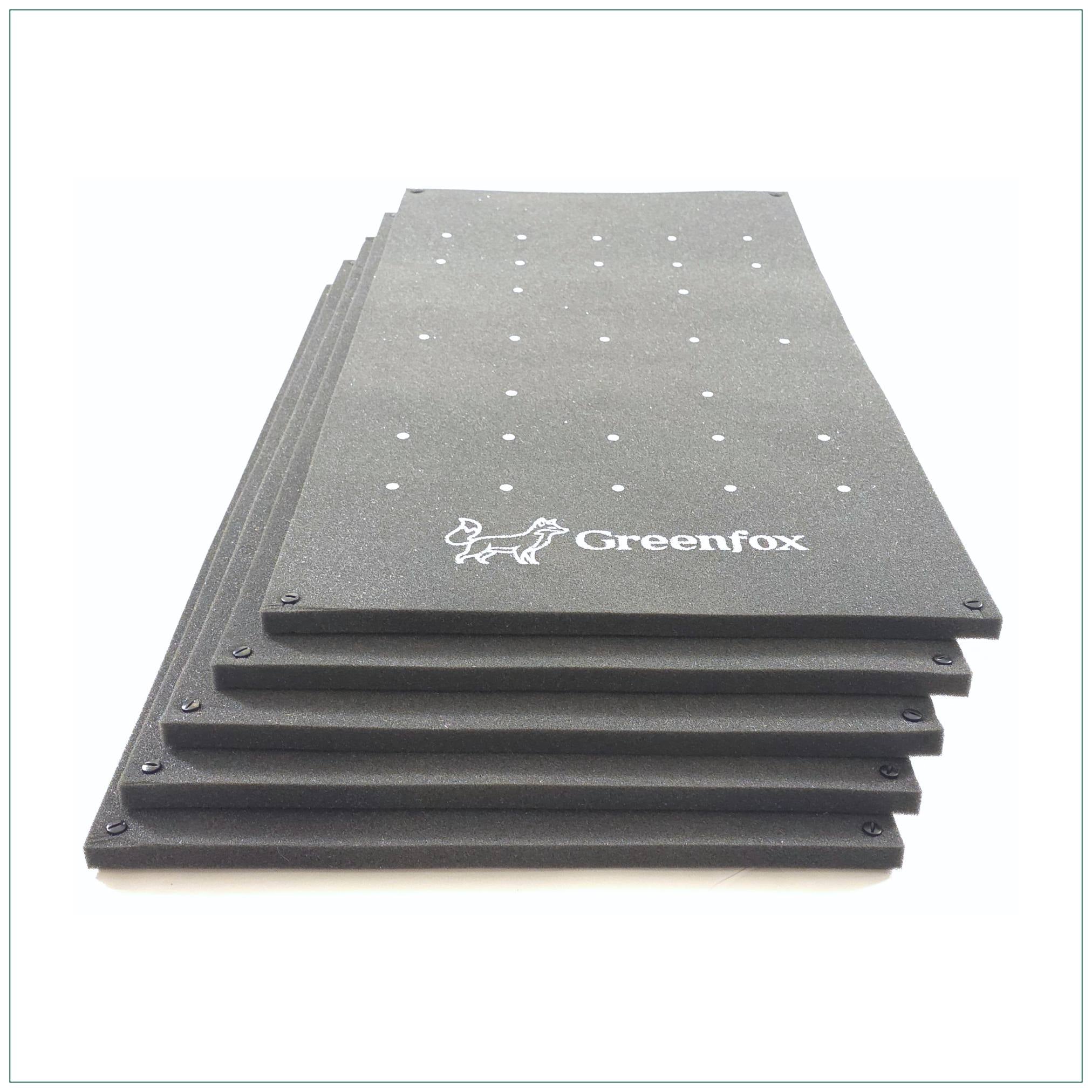 Greenfox Pro-Putt Advanced Puttingmatte, 500 cm, anthrazit-weiß, Material: Schaumstoff, Aufnahme 3