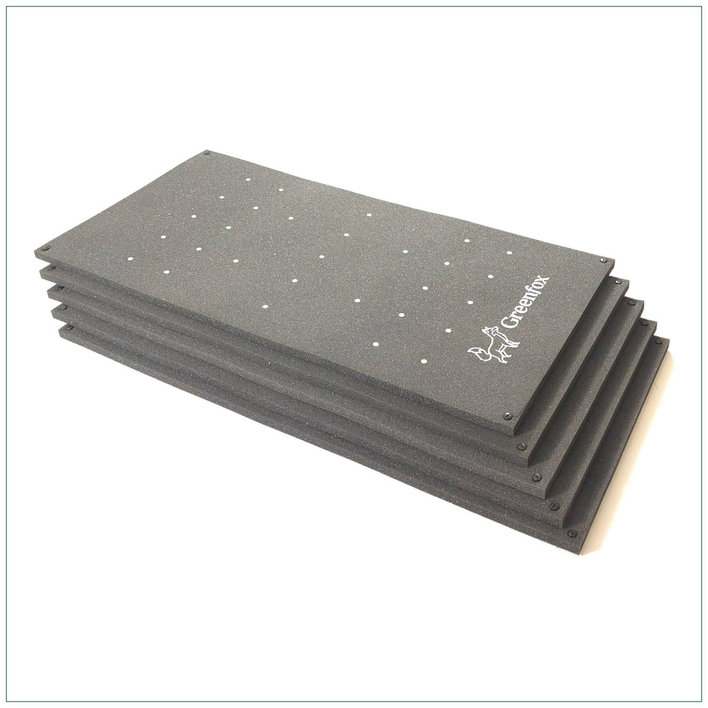 Greenfox Pro-Putt Advanced Puttingmatte, 500 cm, anthrazit-weiß, Material: Schaumstoff, Aufnahme 6