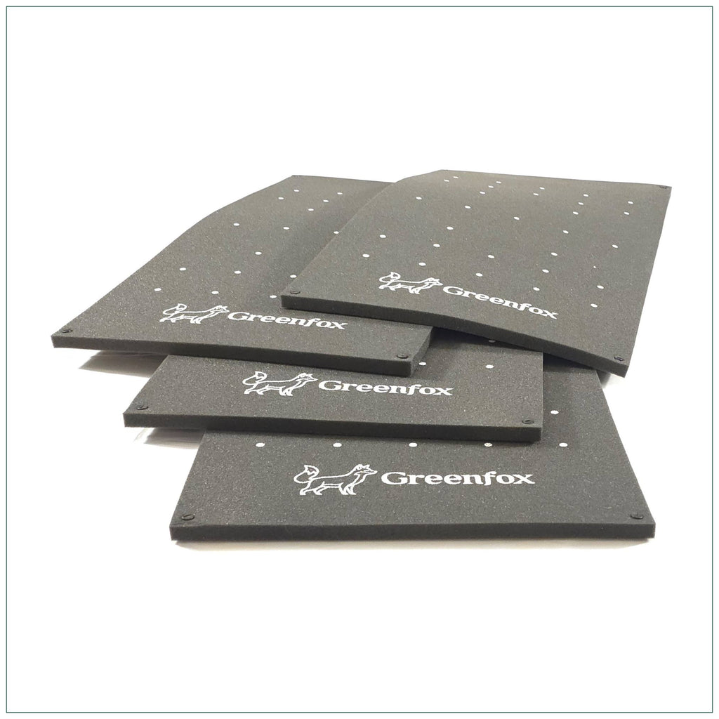 Greenfox Pro-Putt Competition Puttingmatte, 400 cm, anthrazit-weiß, Material: Schaumstoff, Aufnahme 2