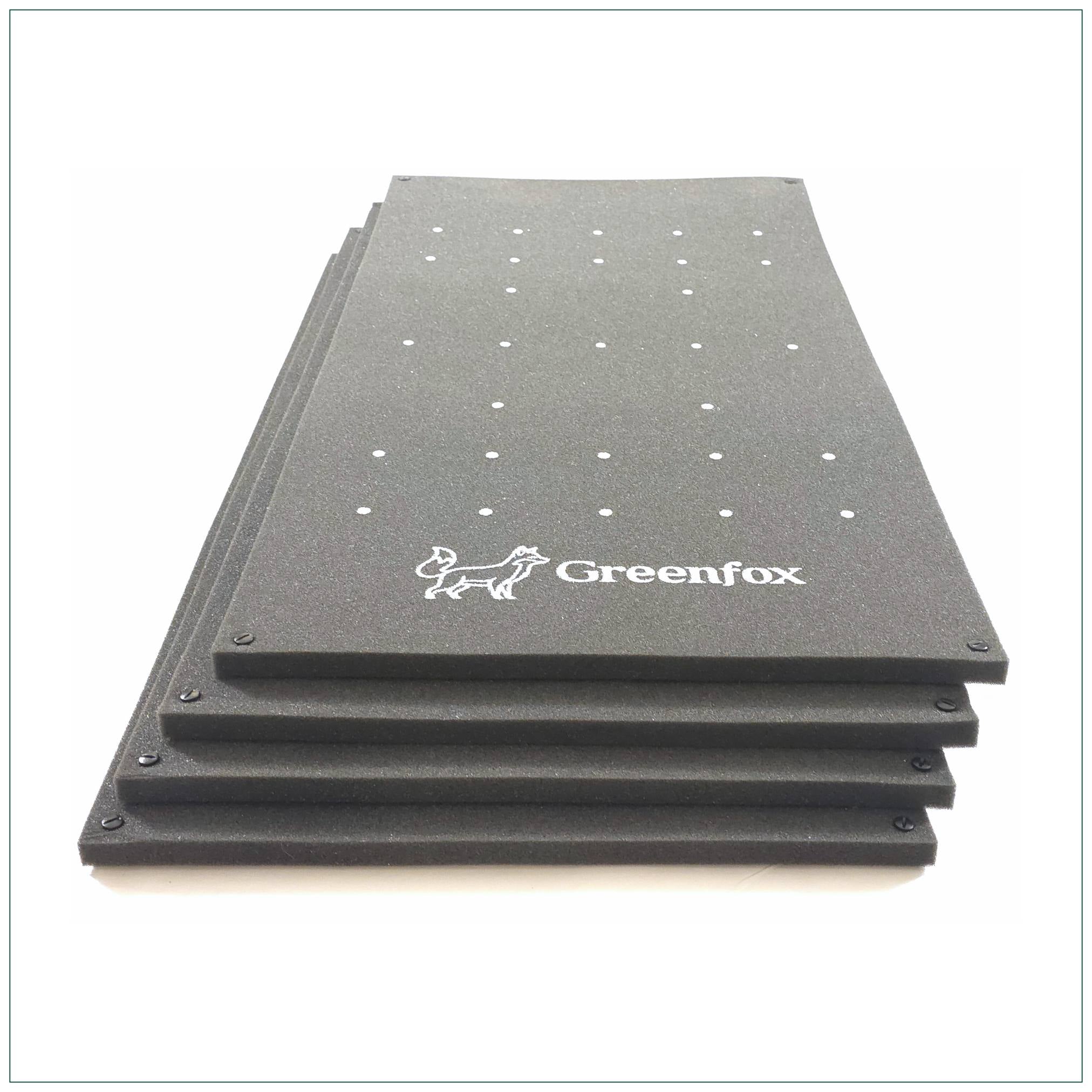 Greenfox Pro-Putt Competition Puttingmatte, 400 cm, anthrazit-weiß, Material: Schaumstoff, Aufnahme 3