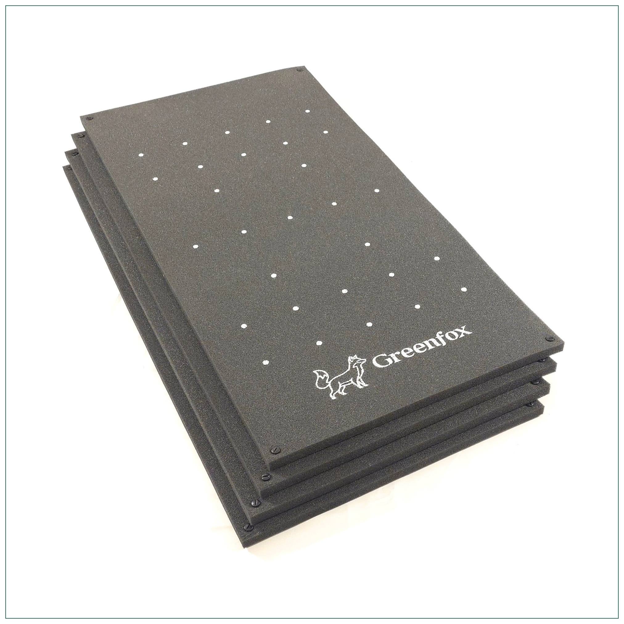 Greenfox Pro-Putt Competition Puttingmatte, 400 cm, anthrazit-weiß, Material: Schaumstoff, Aufnahme 6