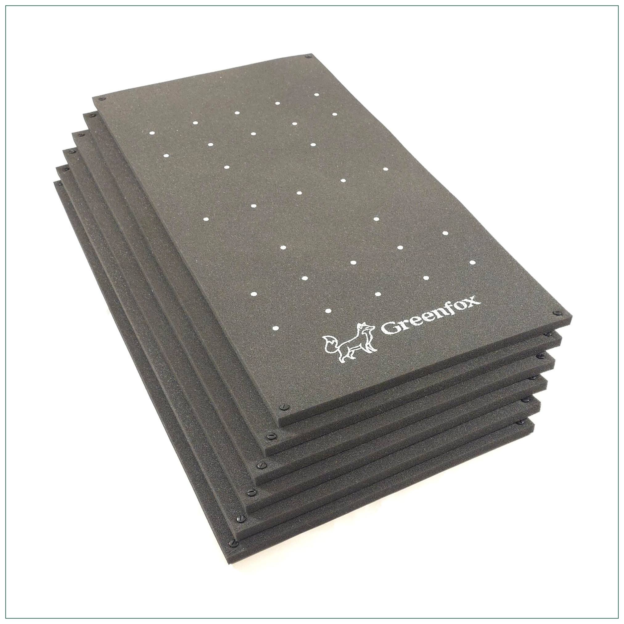 Greenfox Pro-Putt Premium Puttingmatte, 600 cm, anthrazit-weiß, Material: Schaumstoff, Aufnahme 5