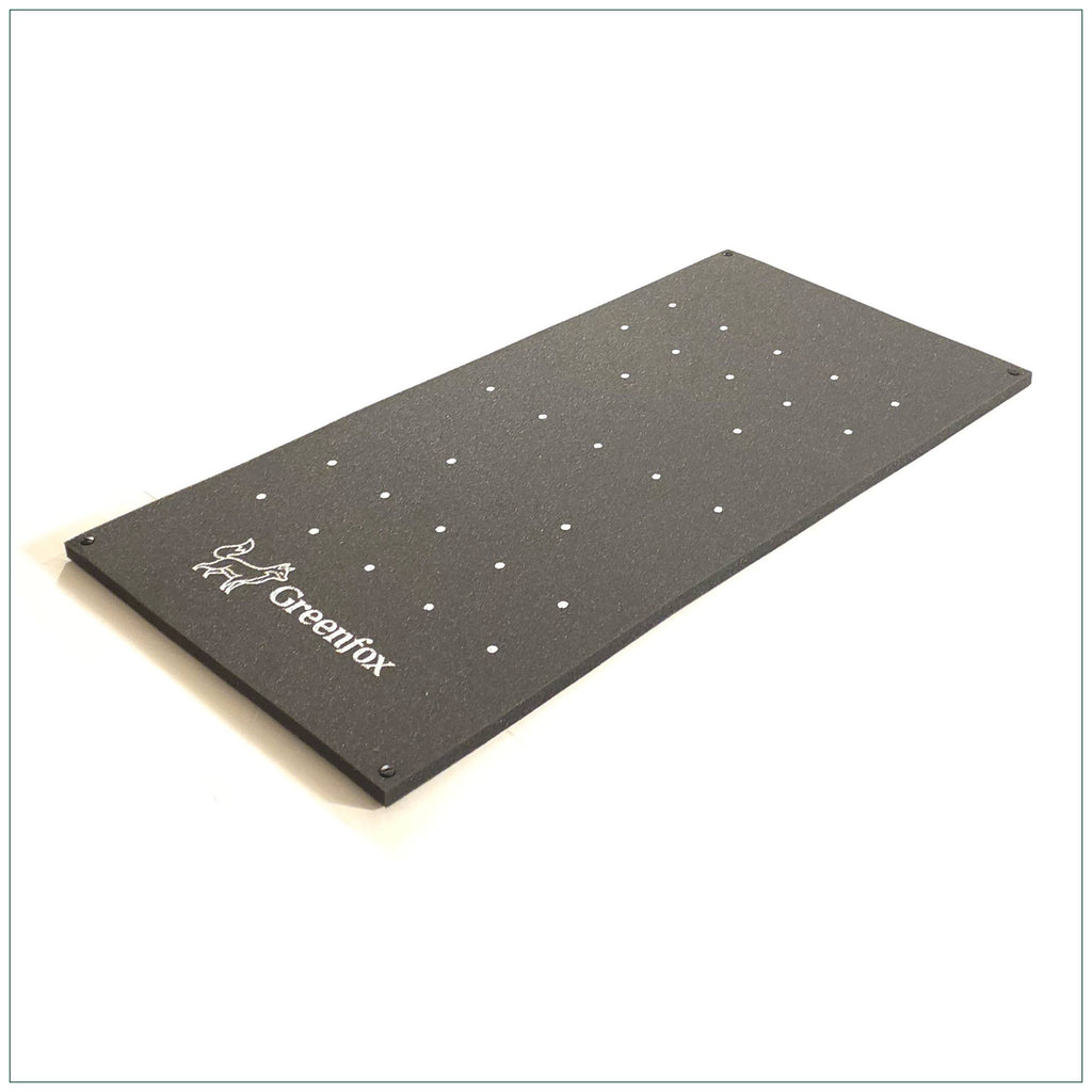 Greenfox Pro-Putt Single Puttingmatte, 100 cm, anthrazit-weiß, Material: Schaumstoff, Aufnahme 1