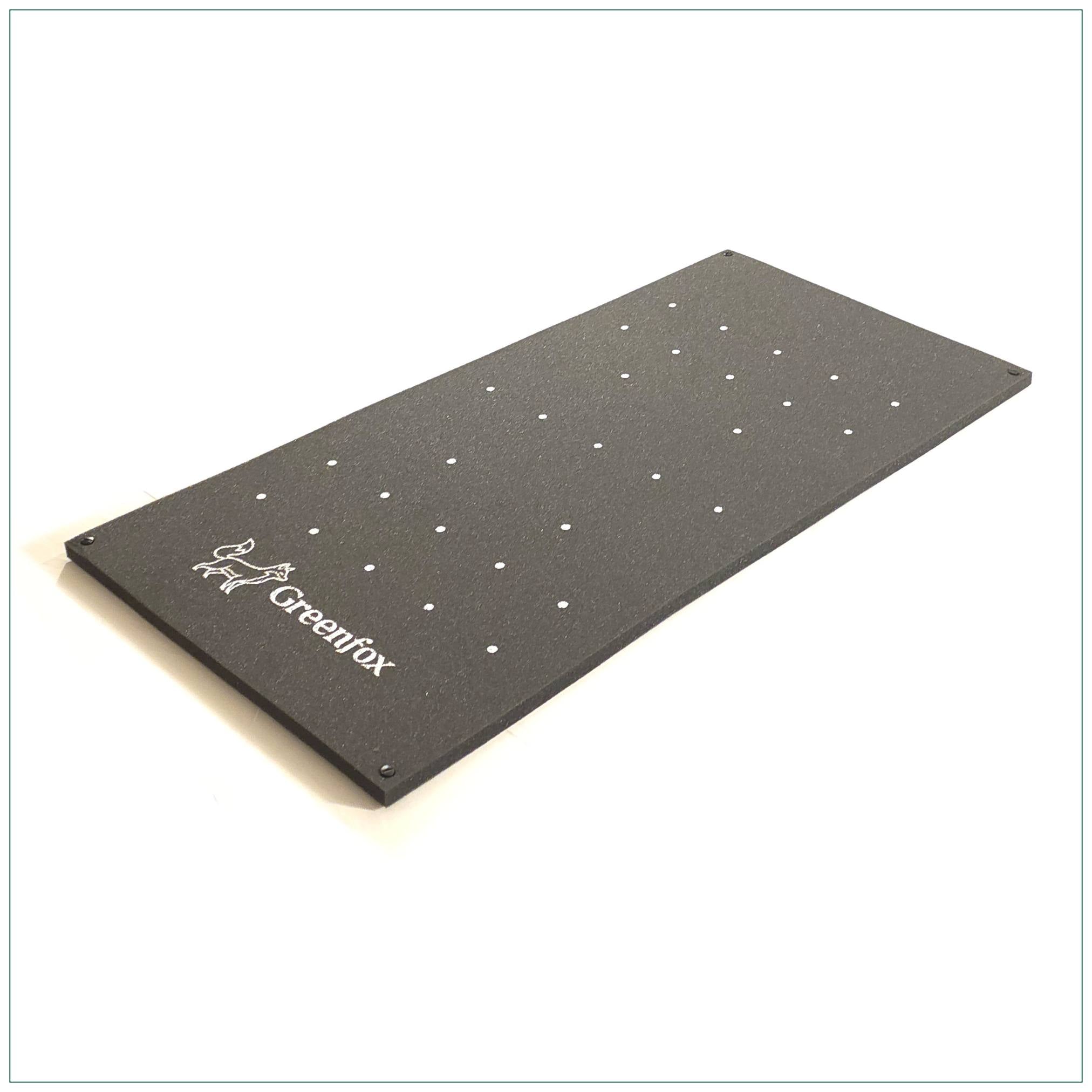 Greenfox Pro-Putt Single Puttingmatte, 100 cm, anthrazit-weiß, Material: Schaumstoff, Aufnahme 1