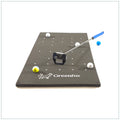 Greenfox Pro-Putt Single Puttingmatte, 100 cm, anthrazit-weiß, Material: Schaumstoff, Aufnahme 3