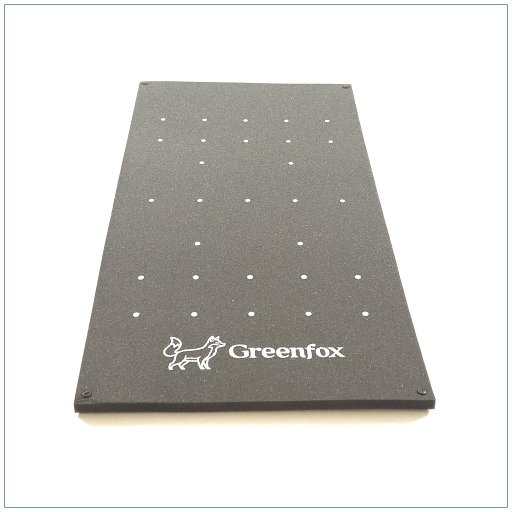 Greenfox Pro-Putt Single Puttingmatte, 100 cm, anthrazit-weiß, Material: Schaumstoff, Aufnahme 2