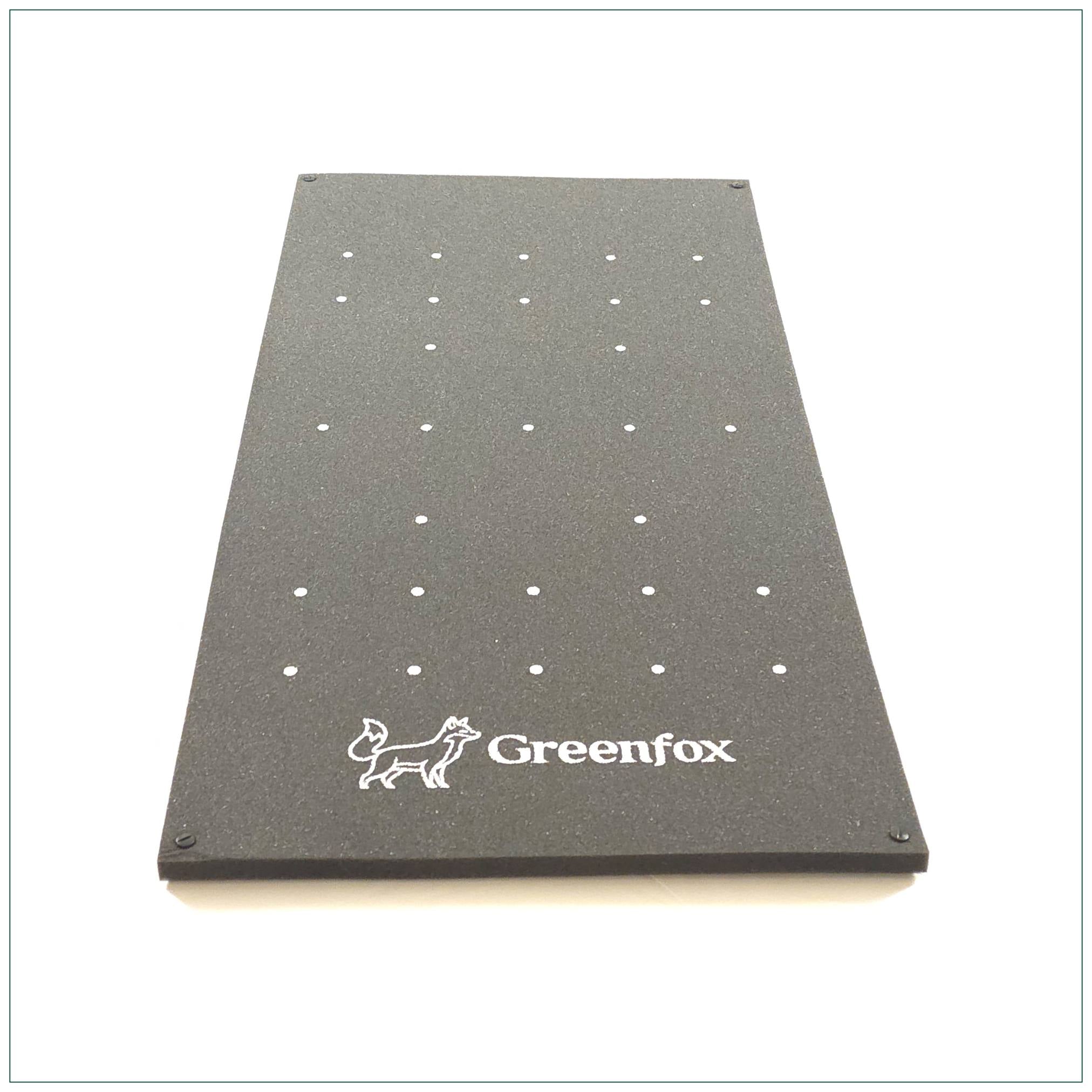 Greenfox Pro-Putt Single Puttingmatte, 100 cm, anthrazit-weiß, Material: Schaumstoff, Aufnahme 2