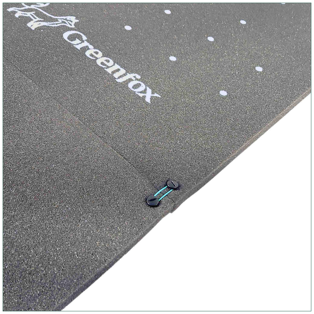 Greenfox Pro-Putt Starter Puttingmatte, 200 cm, anthrazit-weiß, Material: Schaumstoff, Aufnahme 5