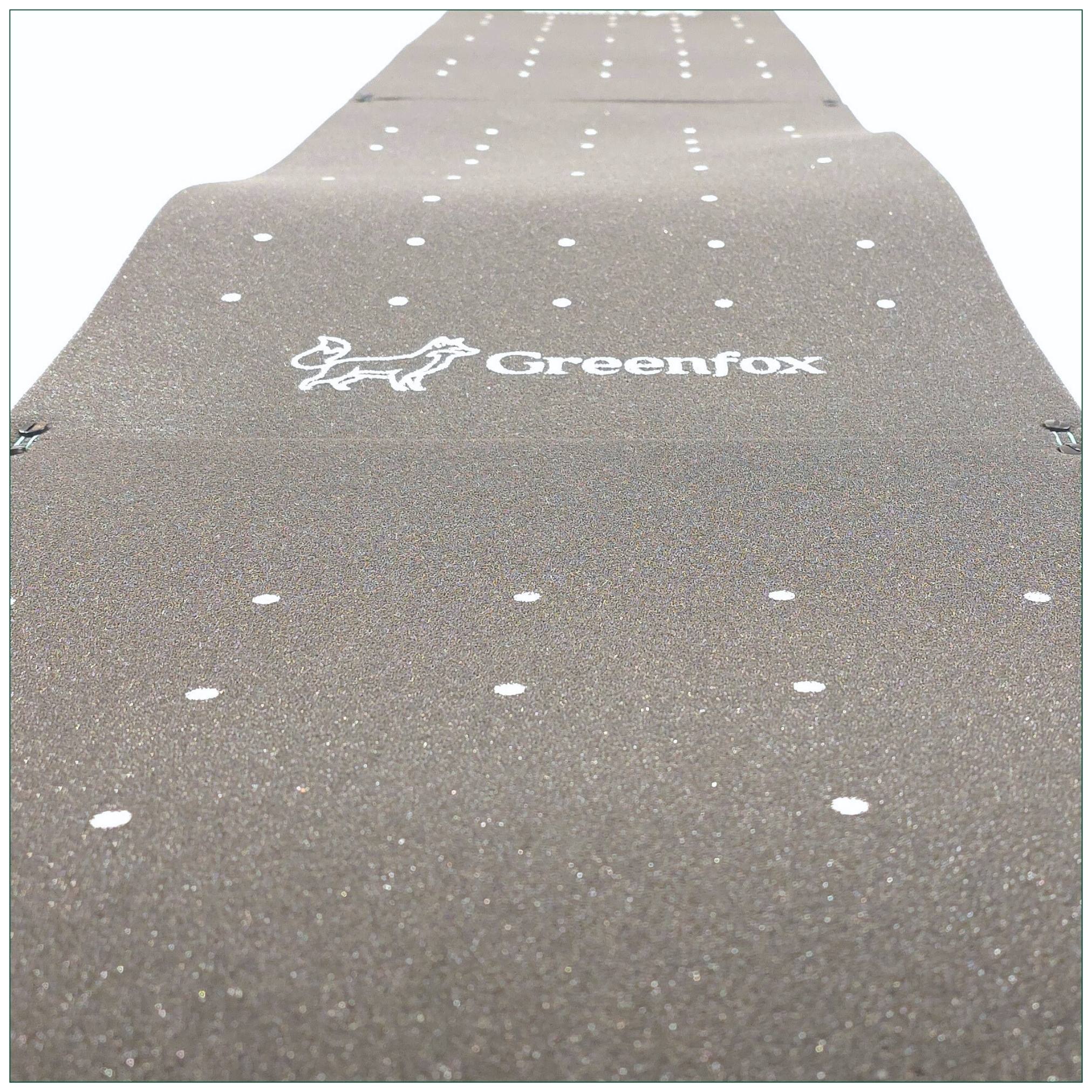 Greenfox Pro-Putt TheGreen Puttingmatte, 700 cm, anthrazit-weiß, Material: Schaumstoff, Aufnahme 6