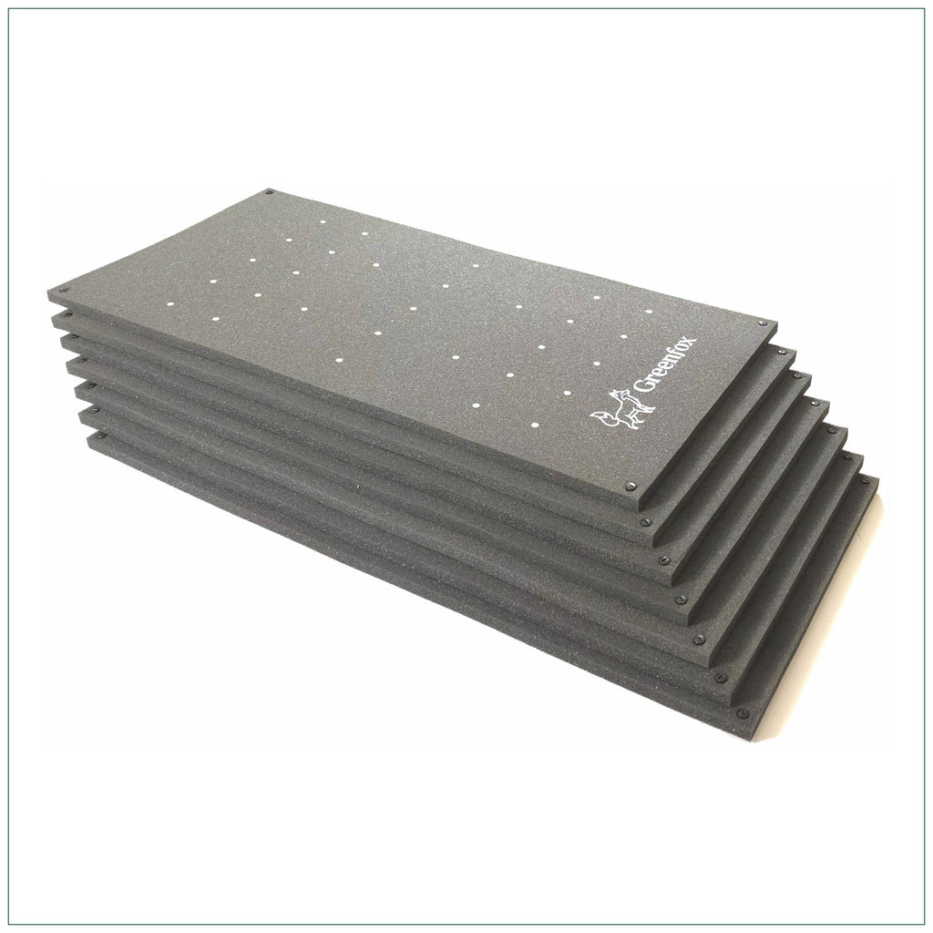 Greenfox Pro-Putt TheGreen Puttingmatte, 700 cm, anthrazit-weiß, Material: Schaumstoff, Aufnahme 3