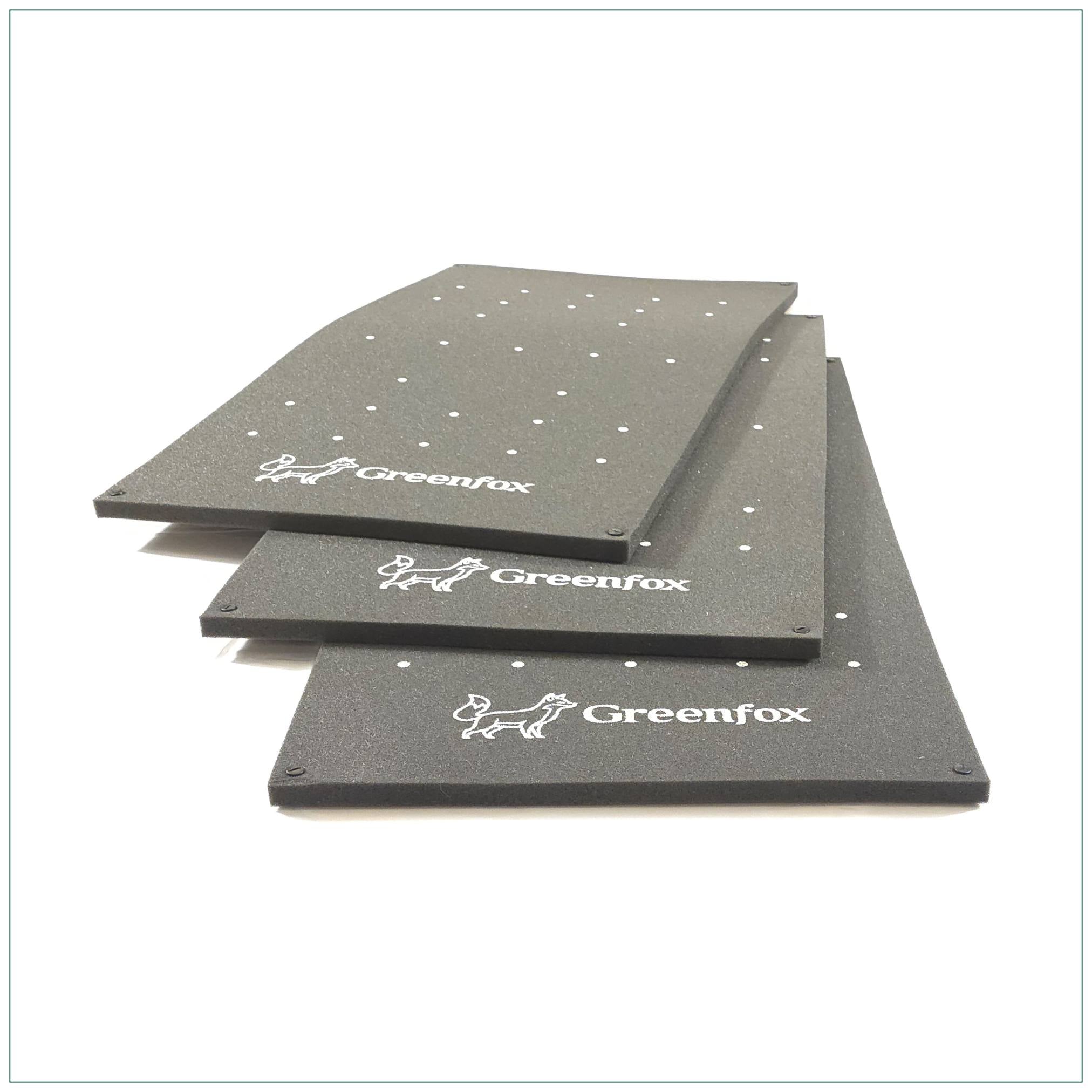 Greenfox Pro-Putt Trainer Puttingmatte, 300 cm, anthrazit-weiß, Material: Schaumstoff, Aufnahme 1