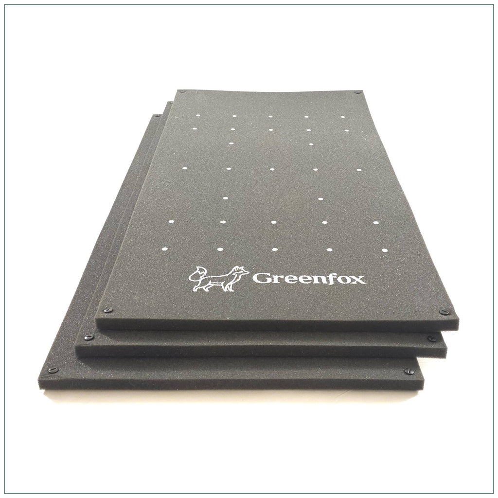 Greenfox Pro-Putt Trainer Puttingmatte, 300 cm, anthrazit-weiß, Material: Schaumstoff, Aufnahme 4