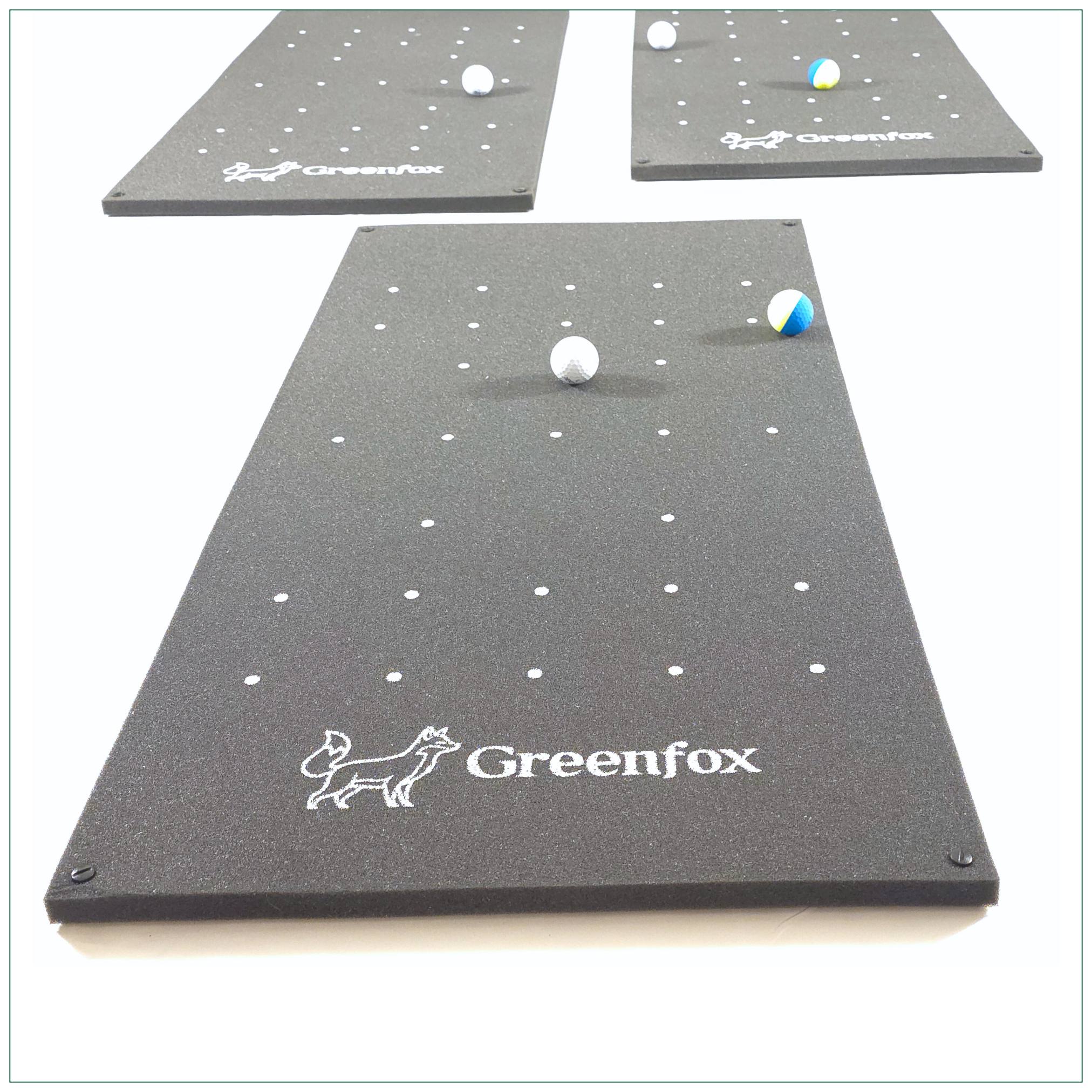 Greenfox Pro-Putt Trainer Puttingmatte, 300 cm, anthrazit-weiß, Material: Schaumstoff, Aufnahme 3